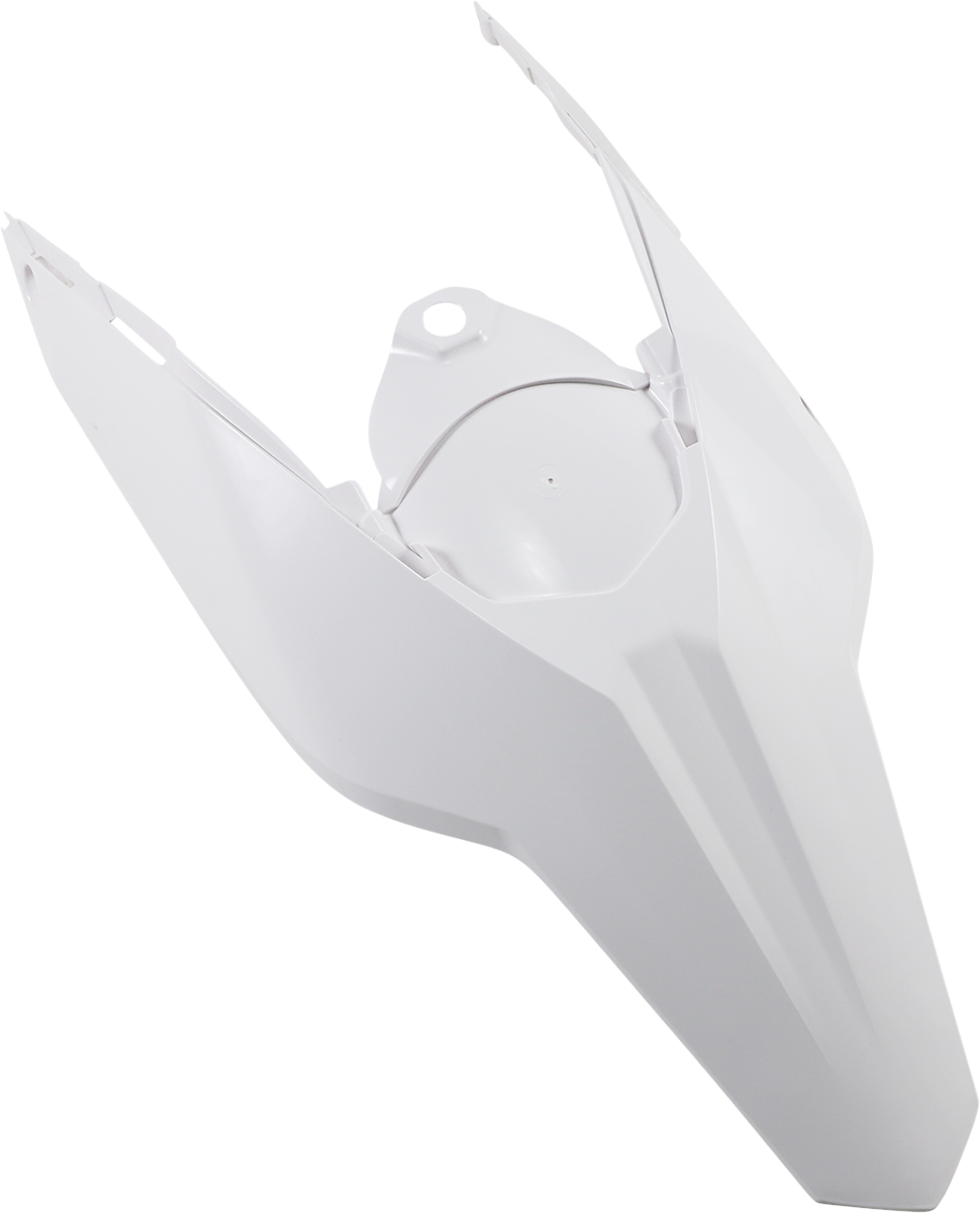 Acerbis Rear Fender/Side Crowling - White - KTM '07-'10