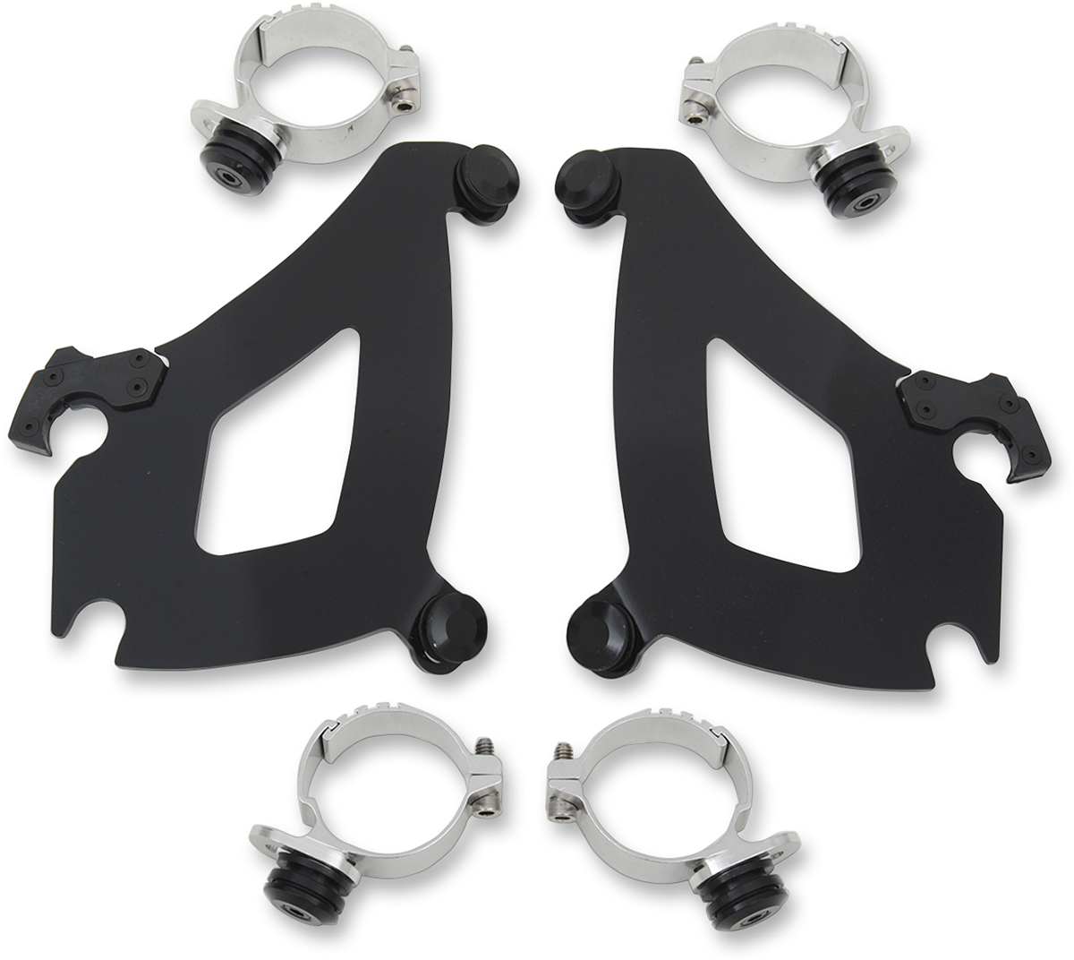 Memphis Shades Bullet Fairing Trigger-Lock Mount Kit For Harley Softail Breakout 2013-2017