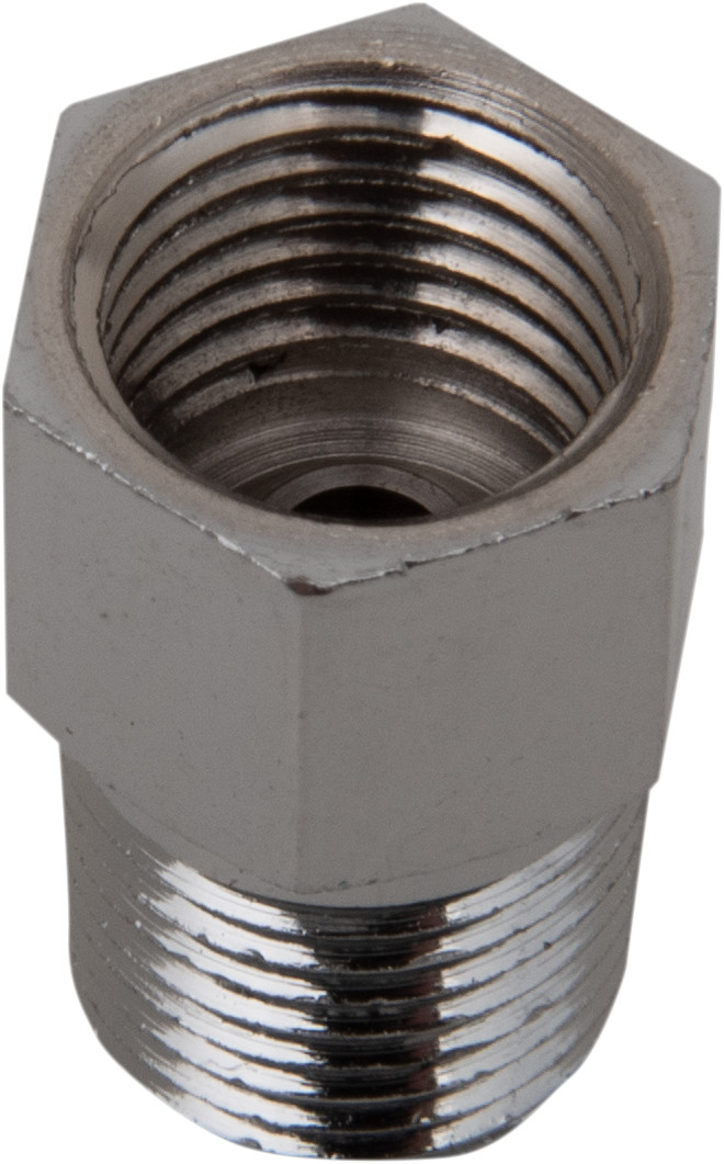 Drag Specialties Chrome Steel Brake Line Fitting