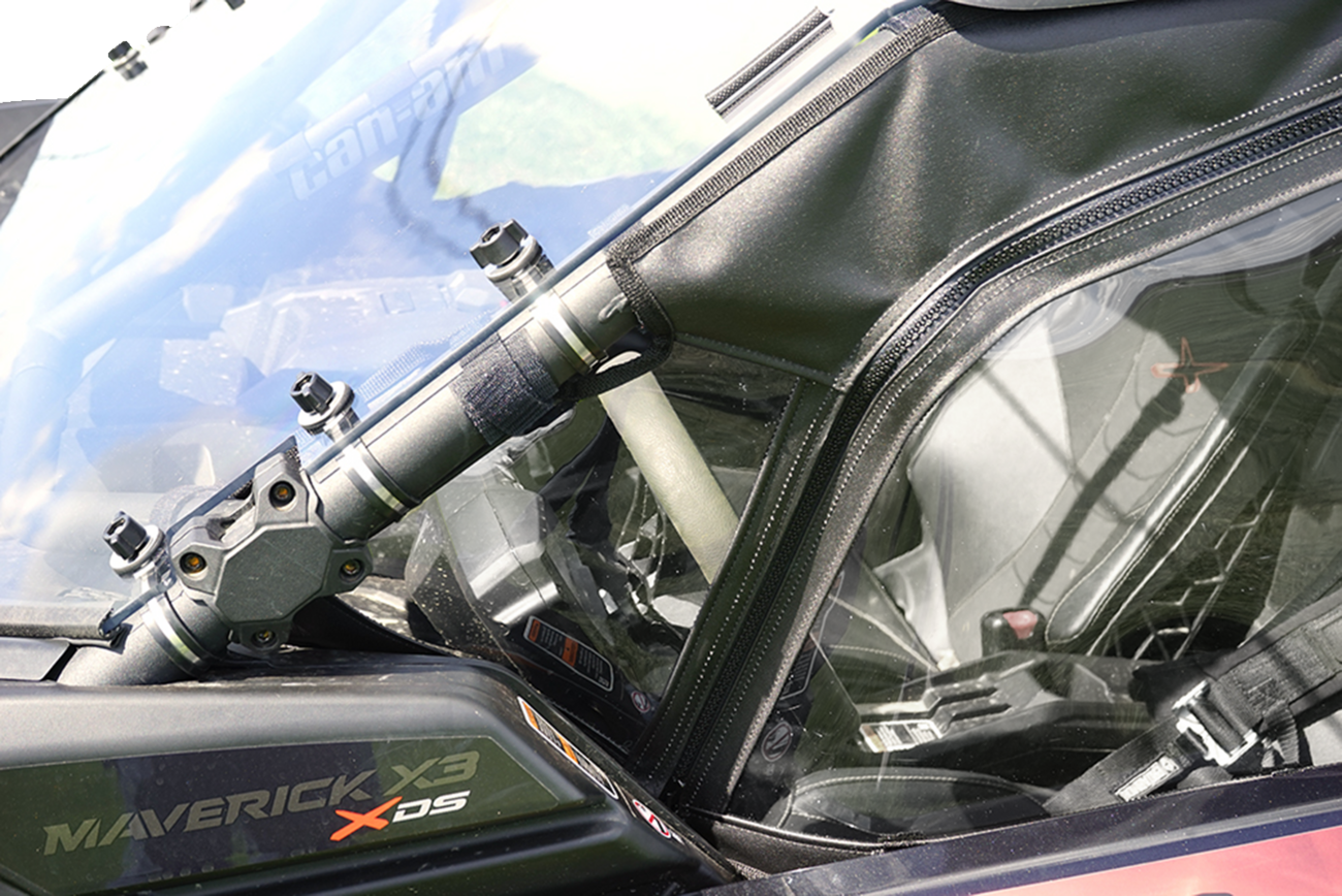 Seizmik Soft Doors with Middle/Rear Windows Can-Am Maverick X3 2017 - 2024