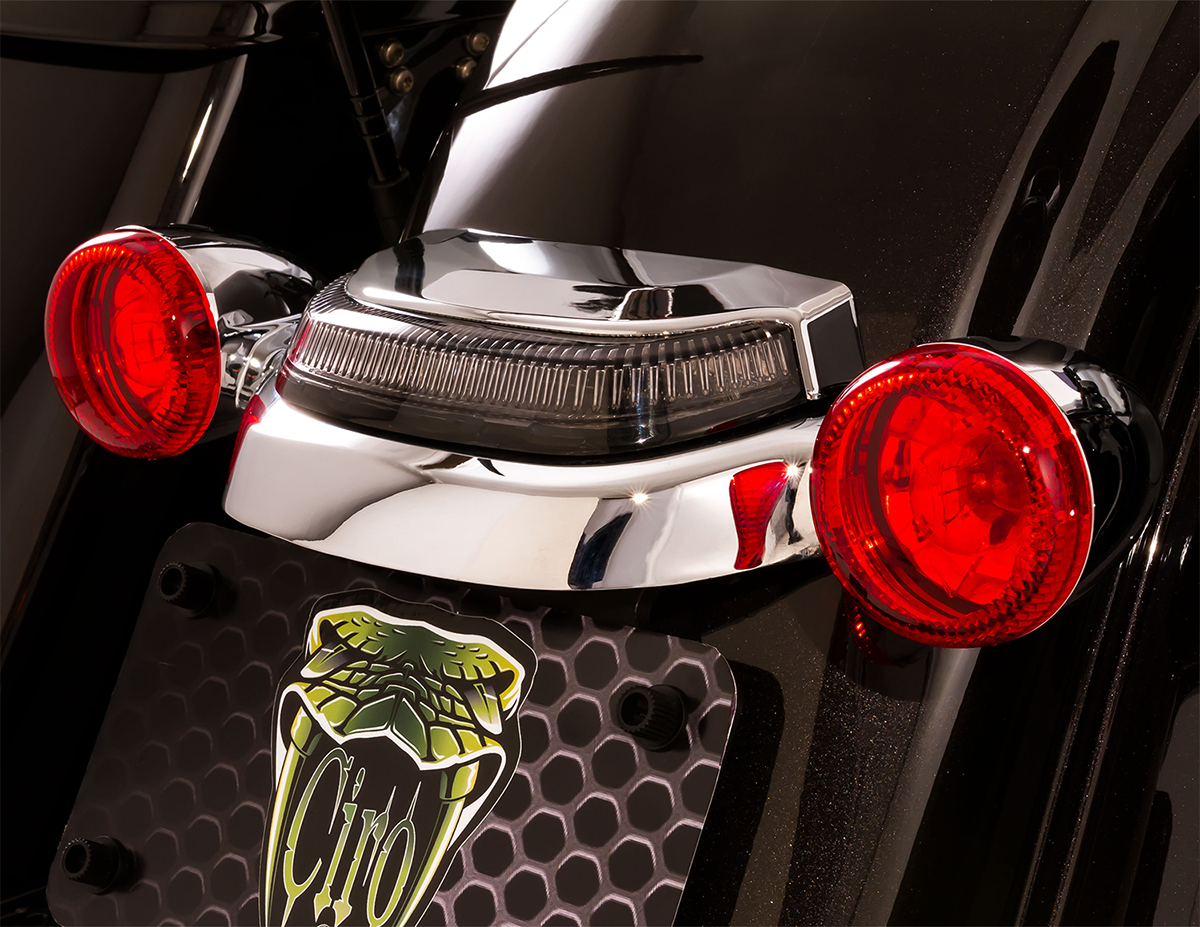 Ciro Crown Tail Light For Harley Touring 2014-2025