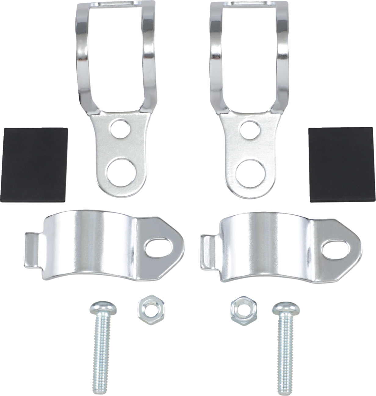Drag Specialties Universal Fork-Mount Marker Light Brackets
