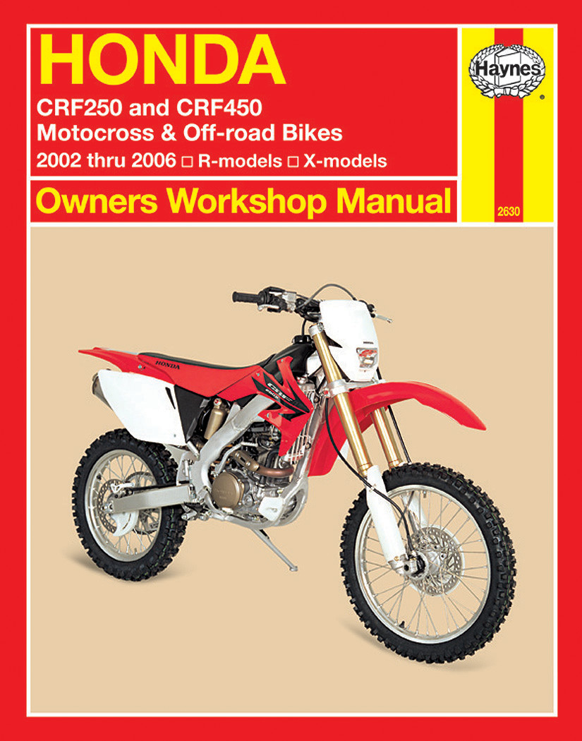 HAYNES Motorcycle Repair Manual — Honda
