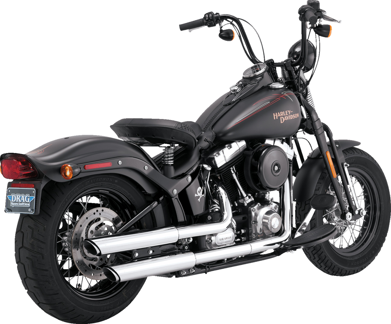 3" Twin Slash Slip-On Mufflers