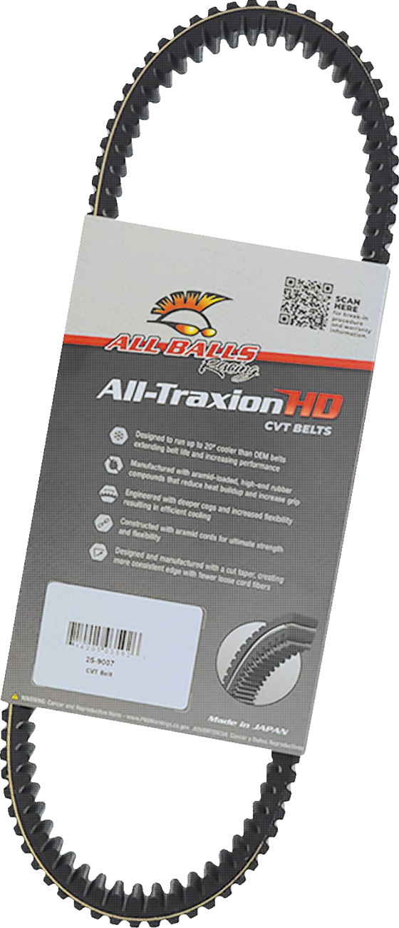 ALL BALLS All-Traxion HD CVT Belt