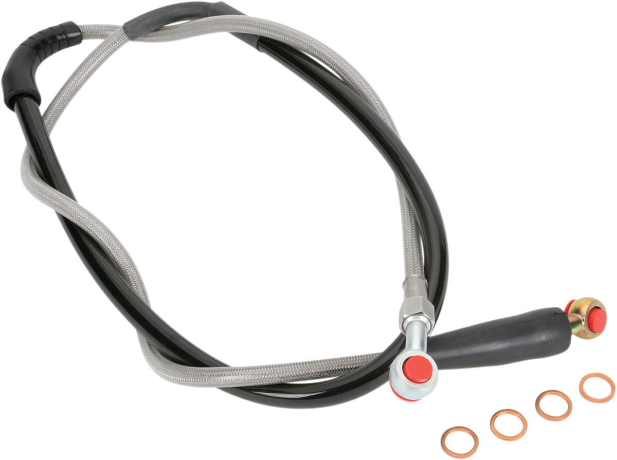 Moose Racing Stainless Steel Braided Brake Line