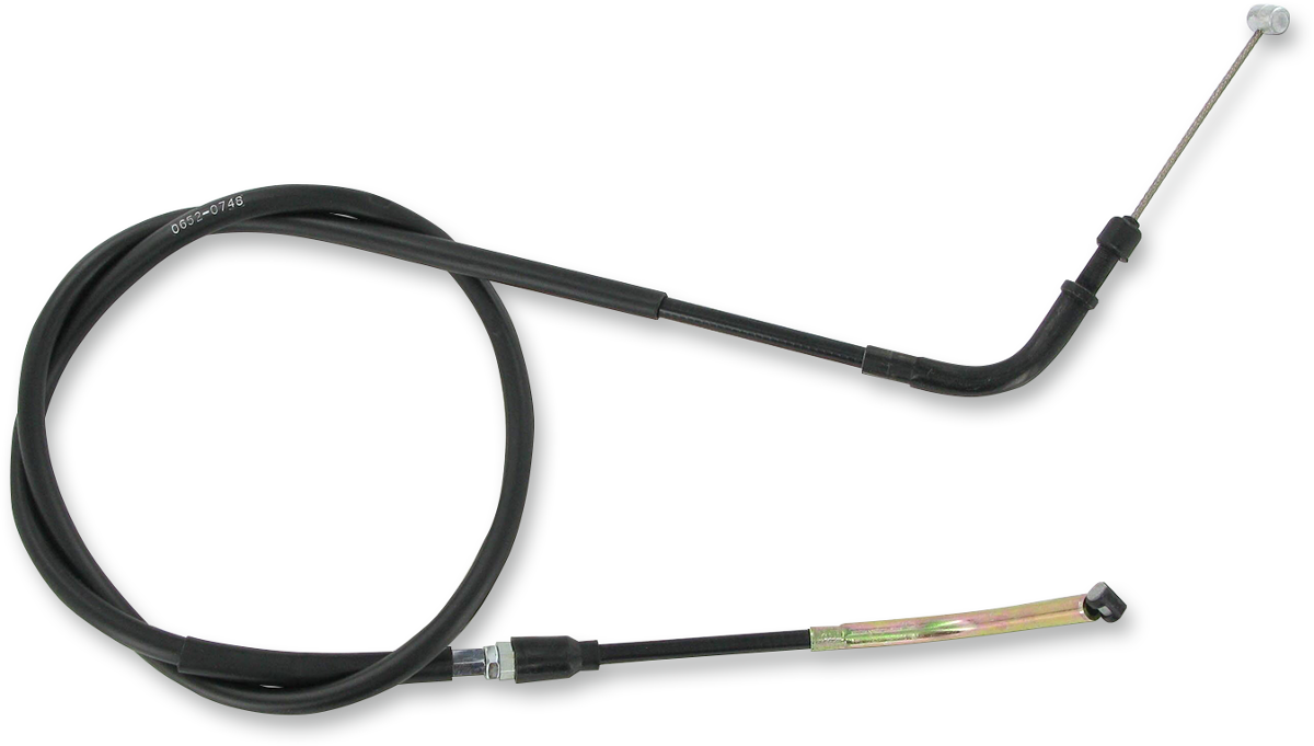 Parts unlimited Black Vinyl Clutch Cable - Kawasaki