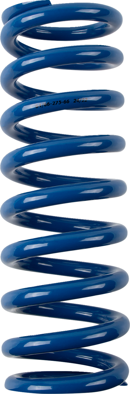 Moose offroad Shock Spring - 64/66 mm OD - 65 n/mm- Blue Yamaha