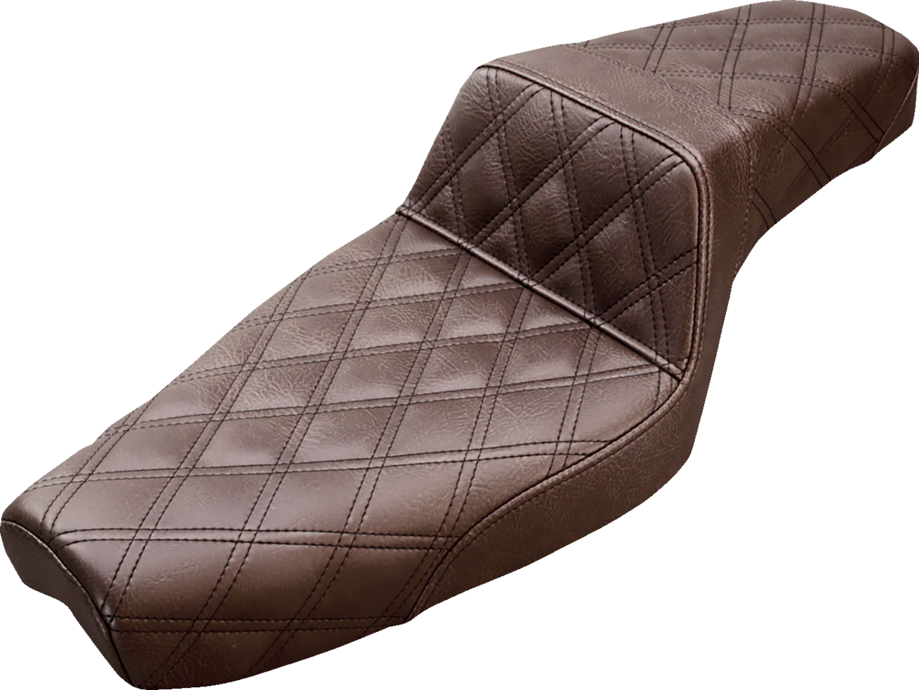SADDLEMEN Step-Up Seat — Full Lattice Stitch