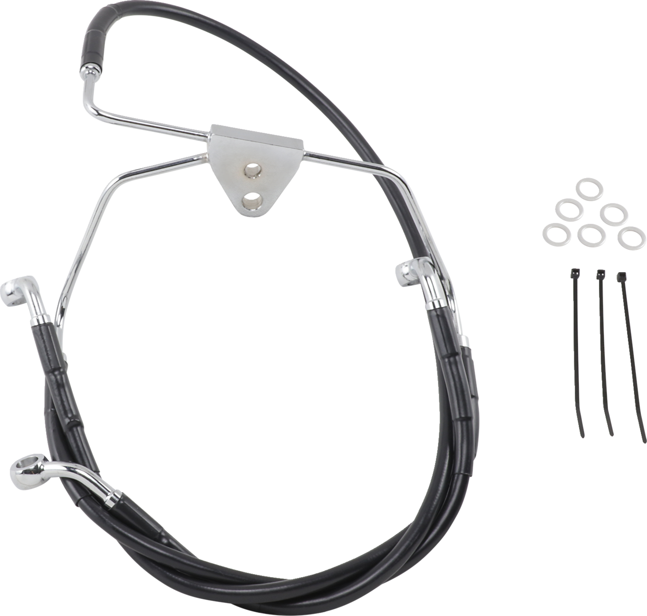 Drag Specialties Stainless Steel Brake Line Kit