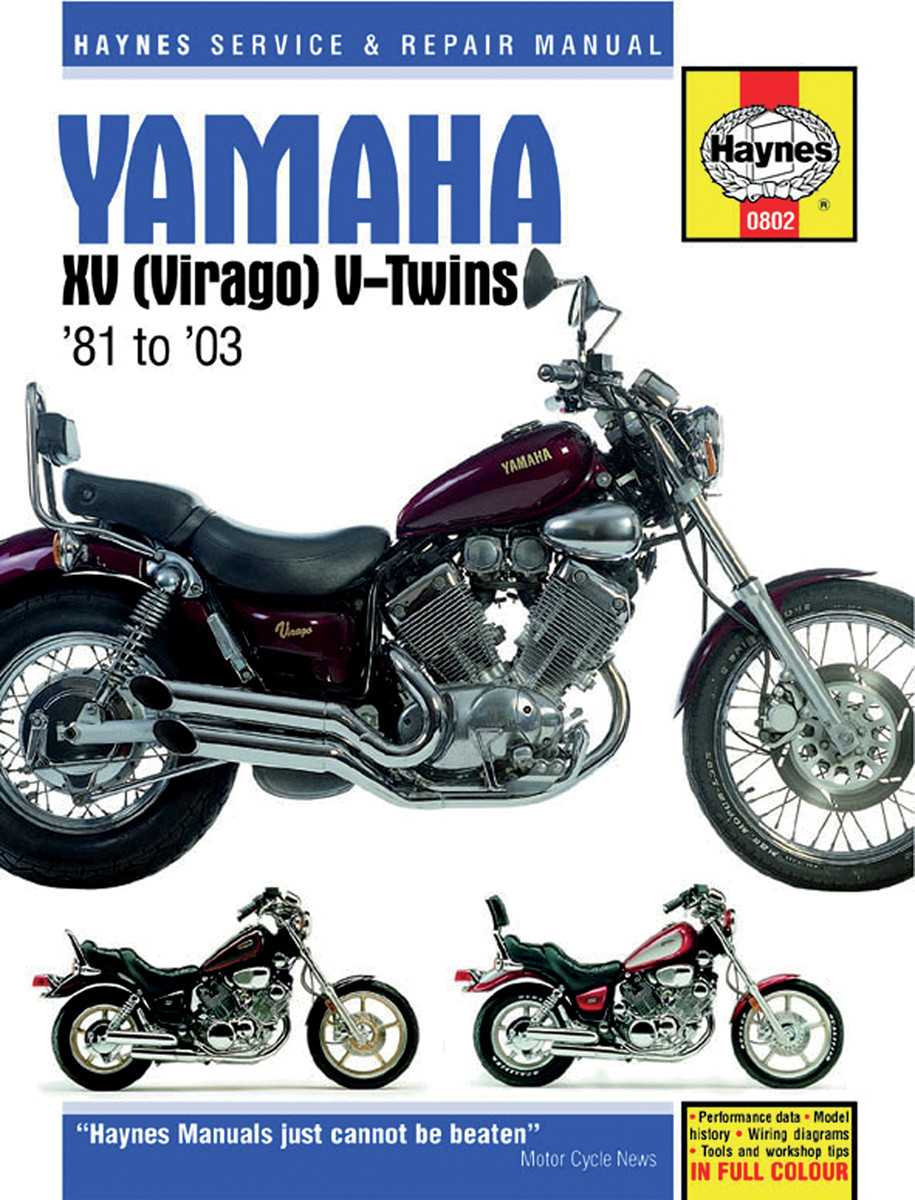 HAYNES Motorcycle Repair Manual — Yamaha
