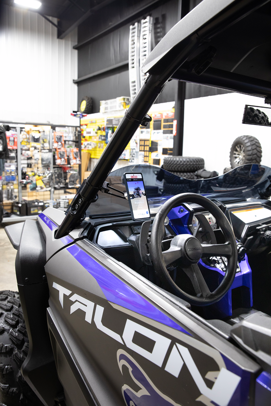 Klock Werks iOmount Offset Roll Cage Phone Mount