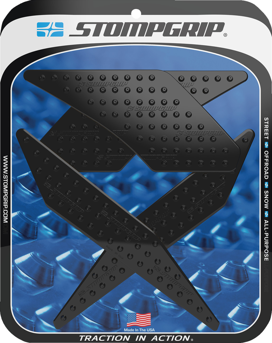 STOMPGRIP Volcano Profile Traction Pad Tank Grips