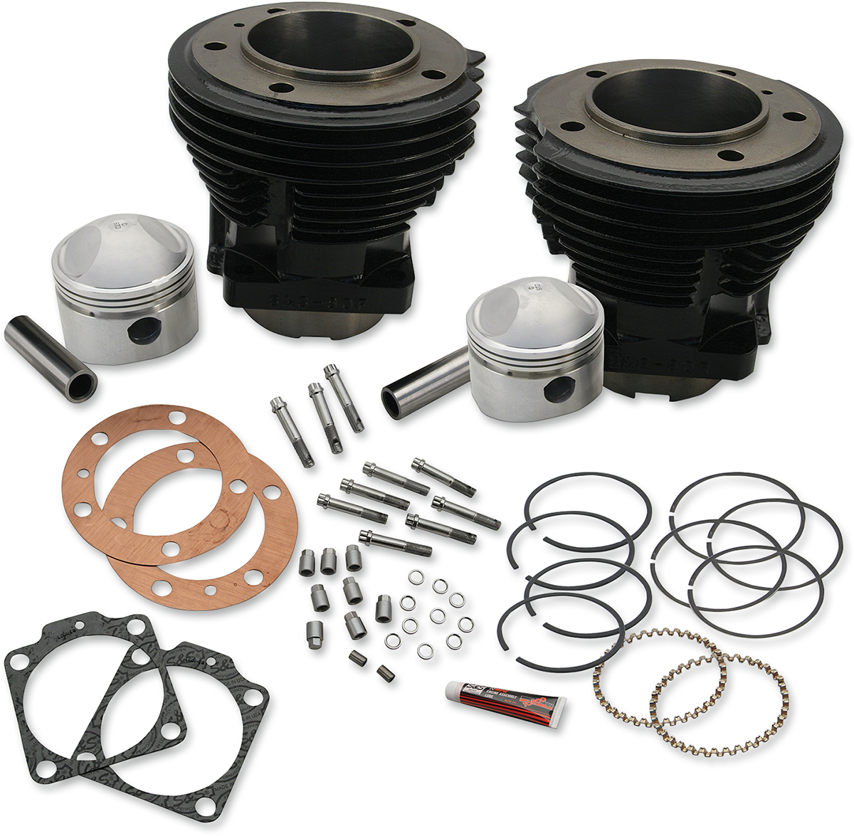 S&S CYCLE Bore Cylinder and Stroker Piston Kit