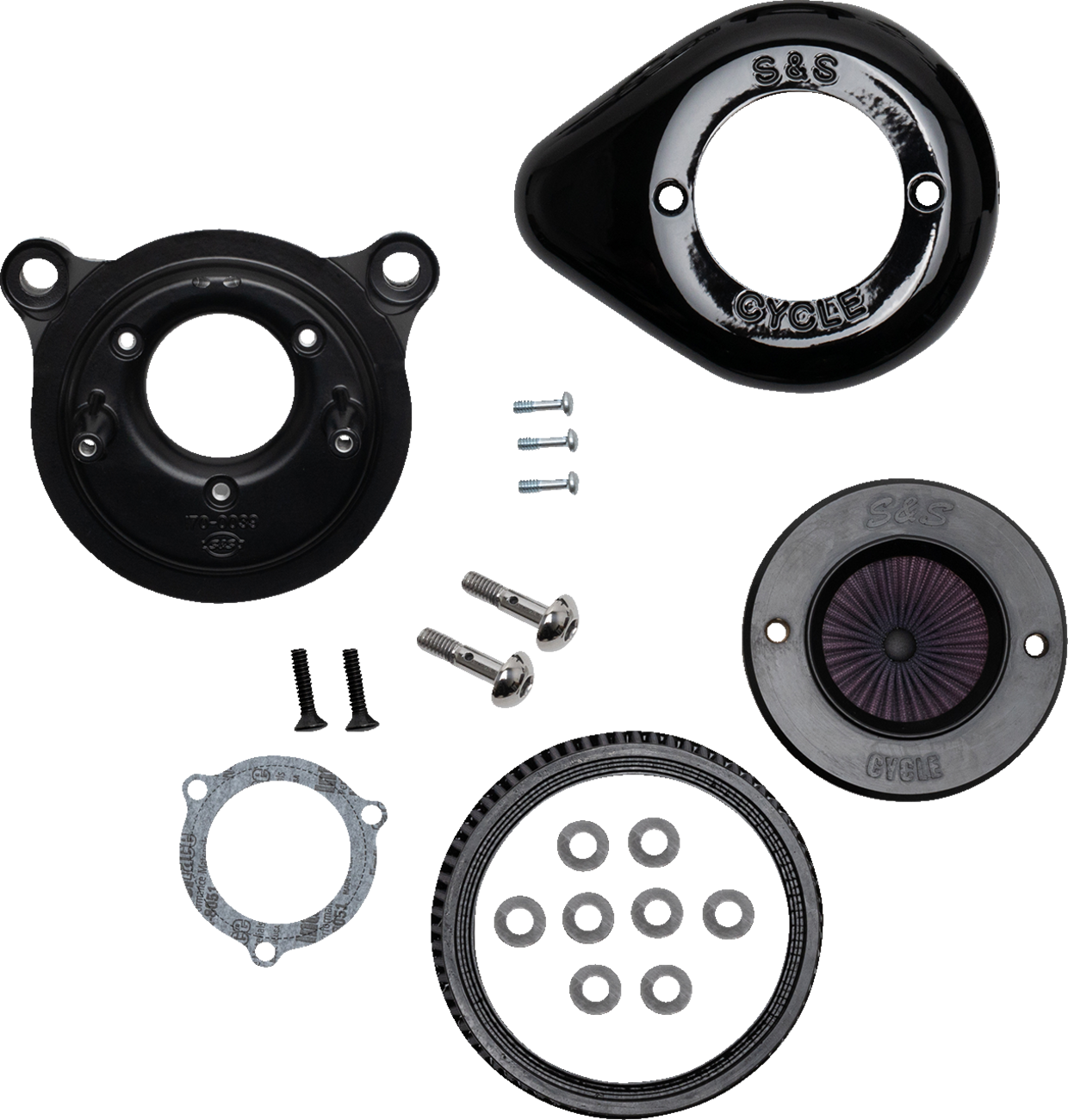 S&S CYCLE Air Stinger Stealth Air Cleaner Kit