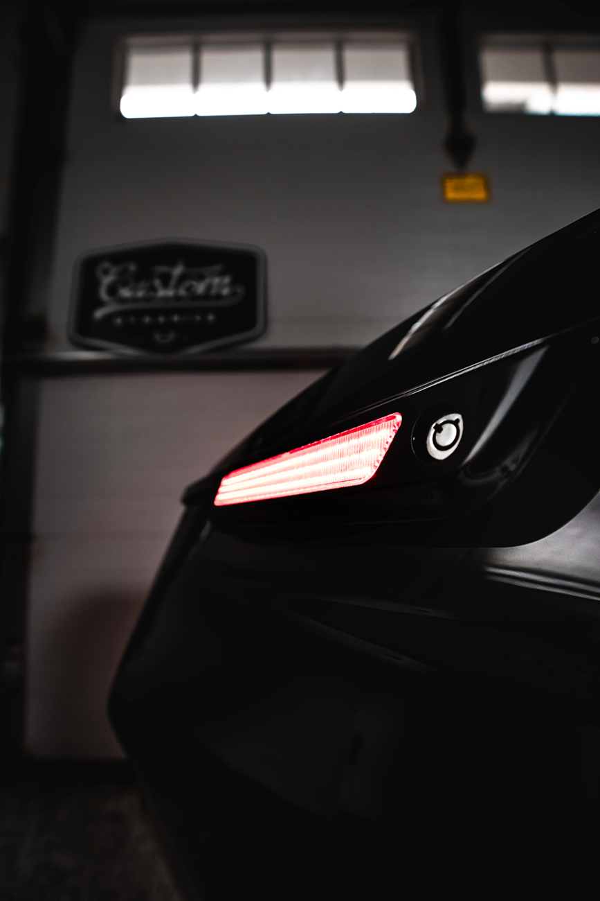 Custom Dynamics Dual Intensity Saddlebag Latch Lights With Housing For Harley Touring 2014-2025