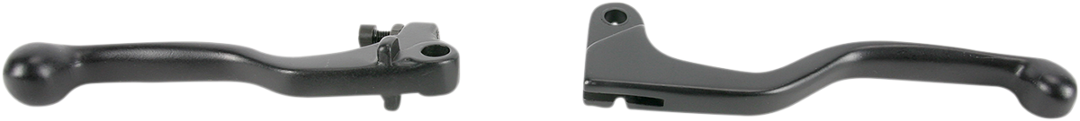 Parts unlimited Levers - Shorty - Black 1984-1991 Honda CR125R / 1984-1991 Honda CR500R / 1984-1991 Honda CR250R