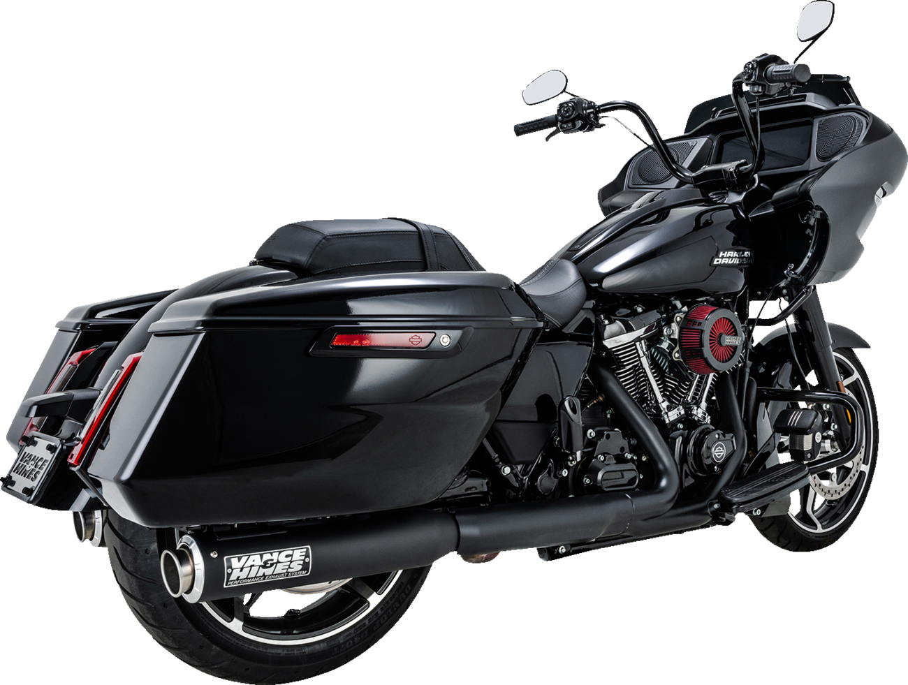 Vance & Hines Supersport 400 Slip-On Mufflers For Harley Touring 2017-2025