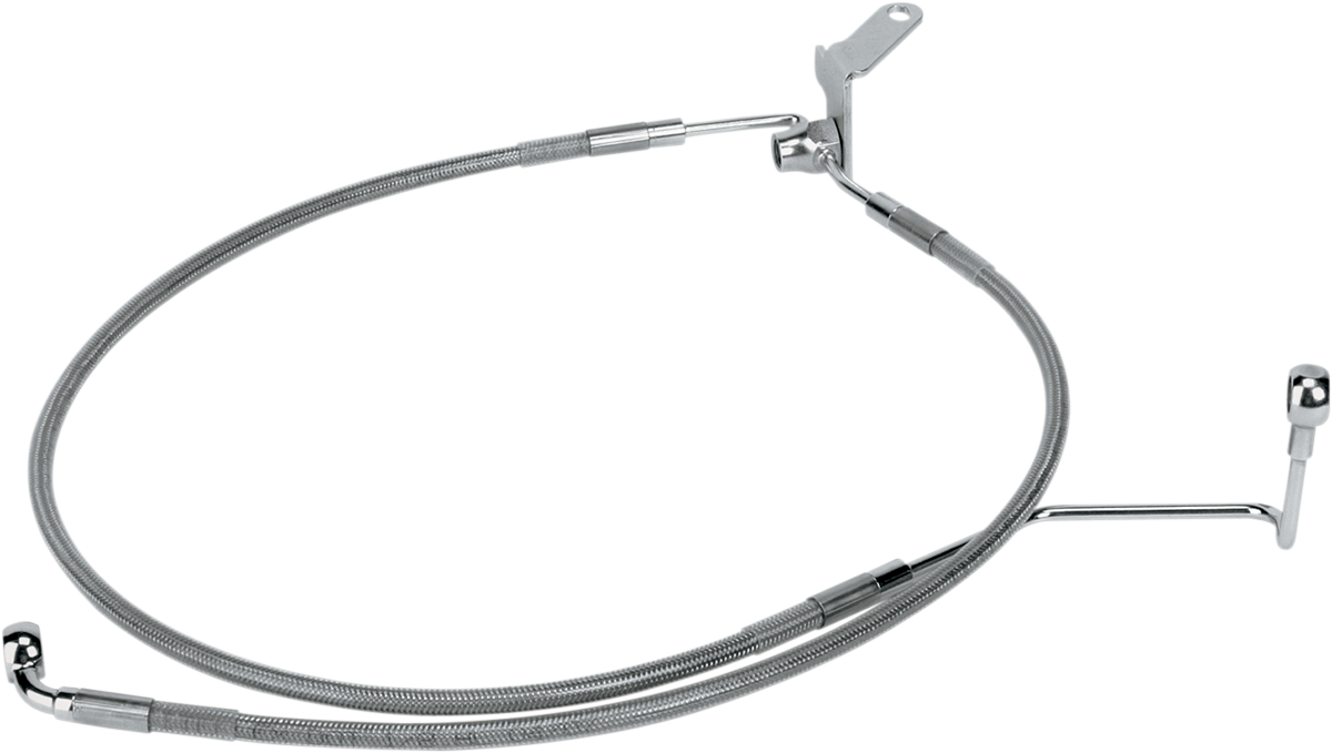 Drag specialties Brake Line - Rear - +3" - Softail Harley Davidson