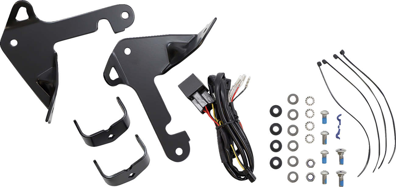 Ciro Tac-10 Light Cannon Driving Lights For Harley Street Glide / Electra Glide 2014-2025