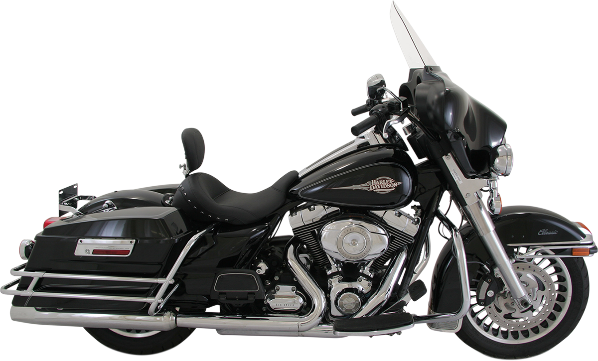 Mustang Lowdown Touring Solo Seat For Harley Touring 2008-2025