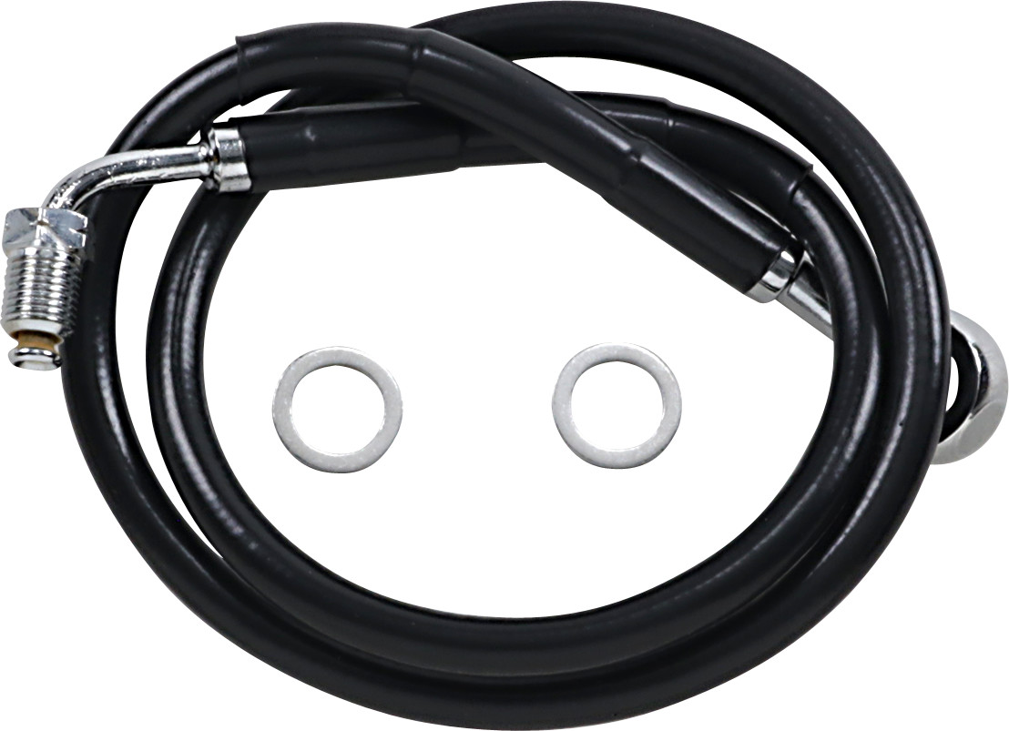 Drag Specialties Extended Upper Brake Line Kit For Harley ABS FXFB / FXLRS 2018-2024