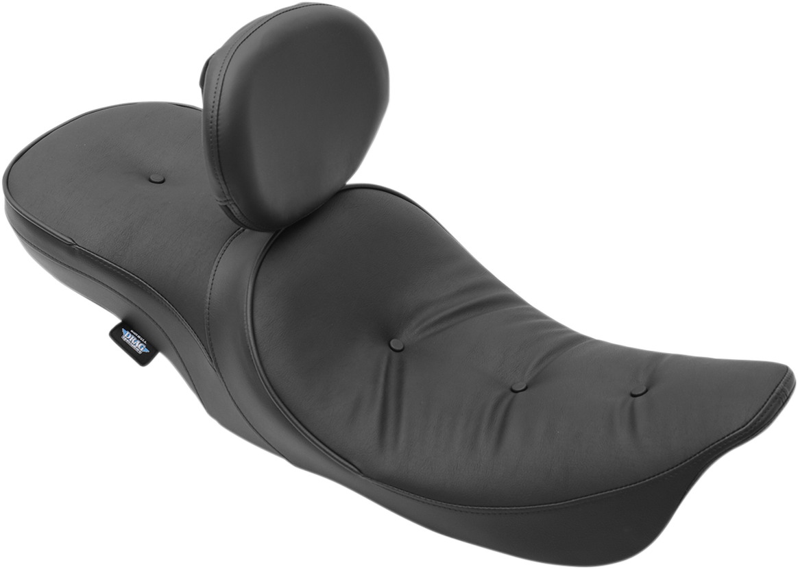 Drag specialties seats Low Touring Seat - Pillow - Driver's Backrest - FL '99-'07 Harley Davidson