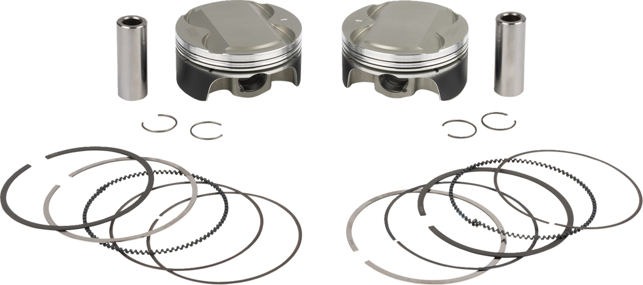Piston Kit Anodize Crown