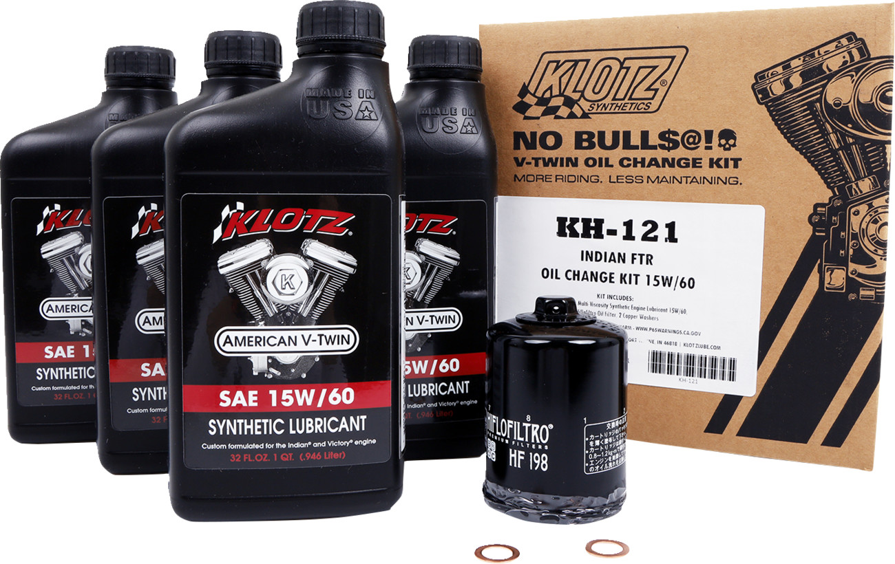 KLOTZ OIL Synthetic Oil Change Kit