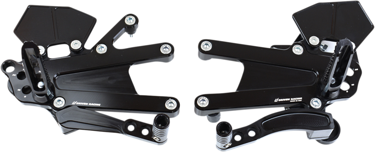 Driven racing TT Rearset - 765 2018-2019 Triumph Street Triple 765