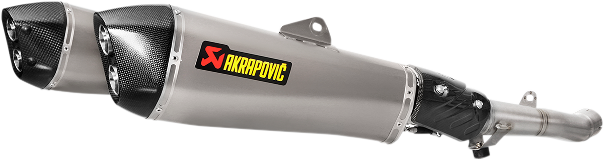 AKRAPOVIC Slip-On Line Muffler — Tapered