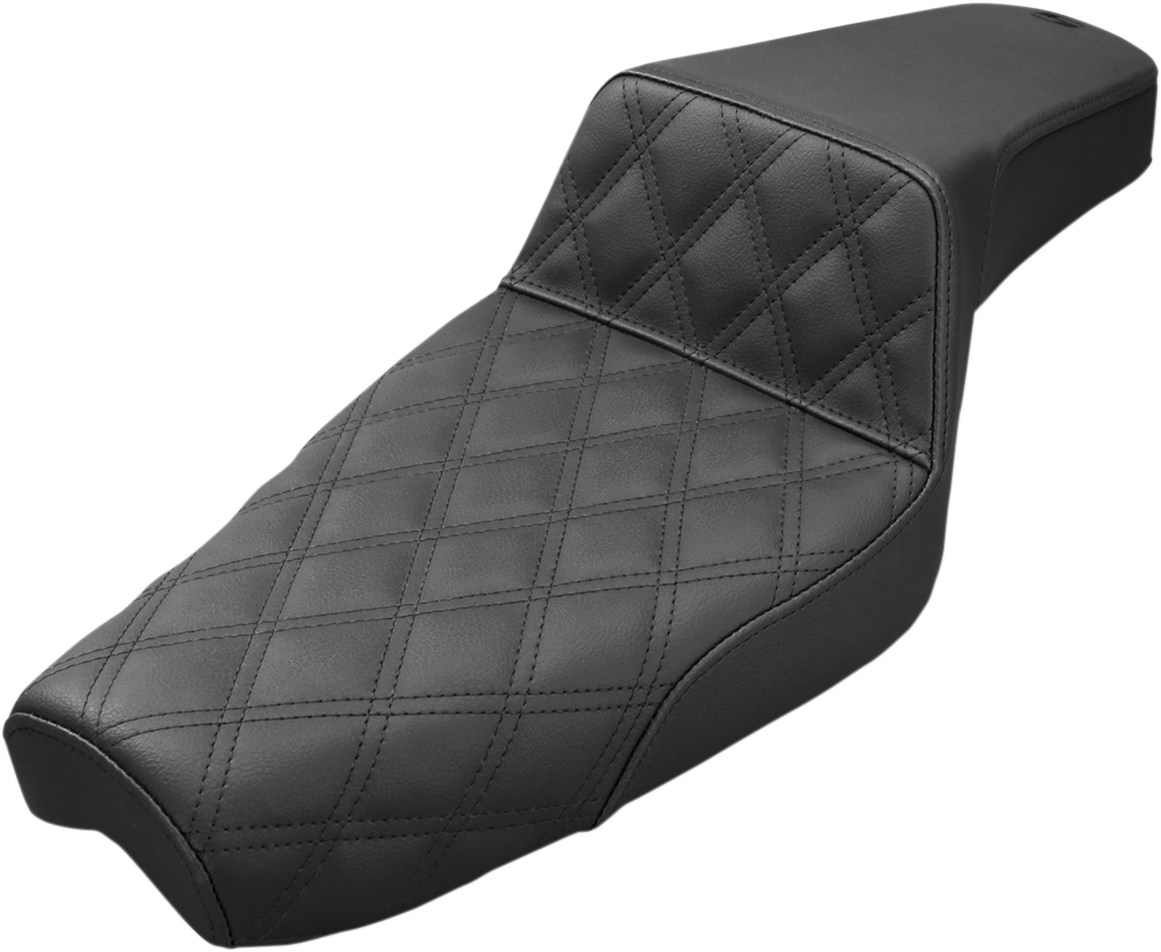 Saddlemen Step-Up LS Lattice Stitch Seat For Harley Sportster 1979-2003
