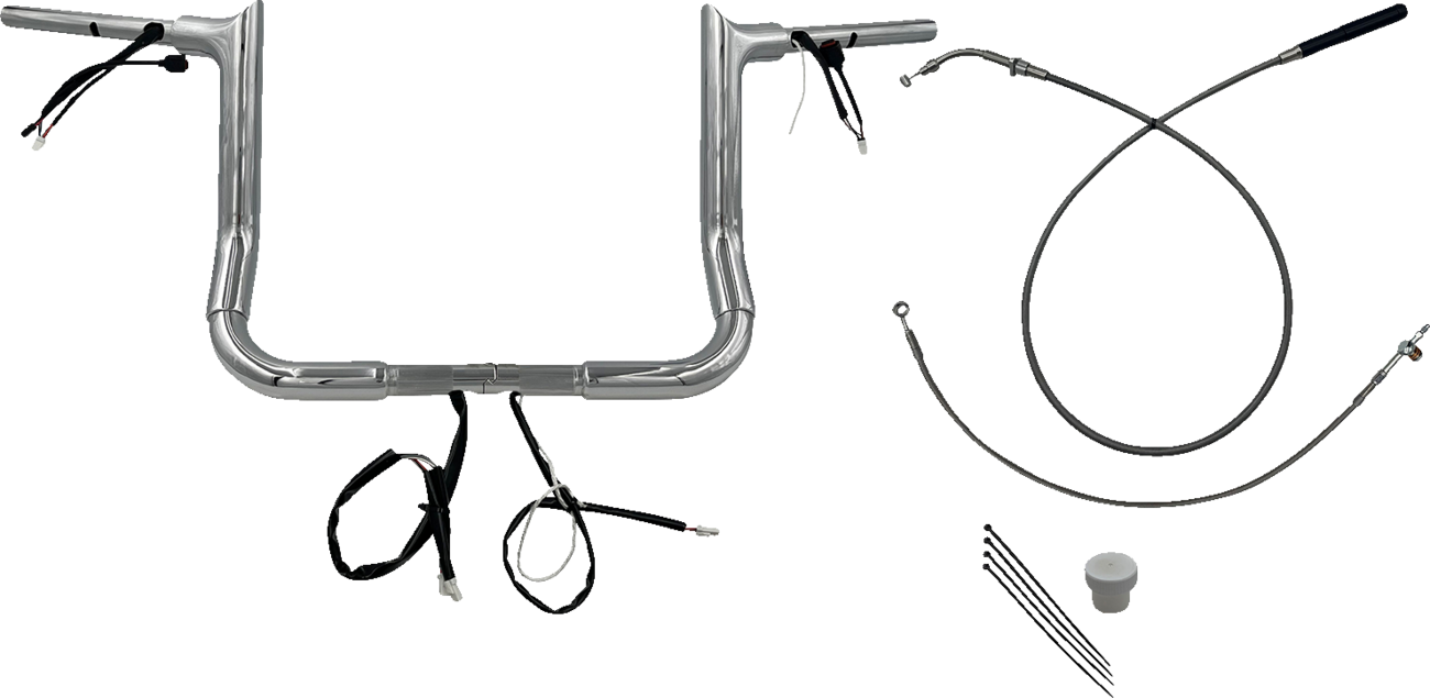 1-1/2" EZ Install Pointed Top Handlebar