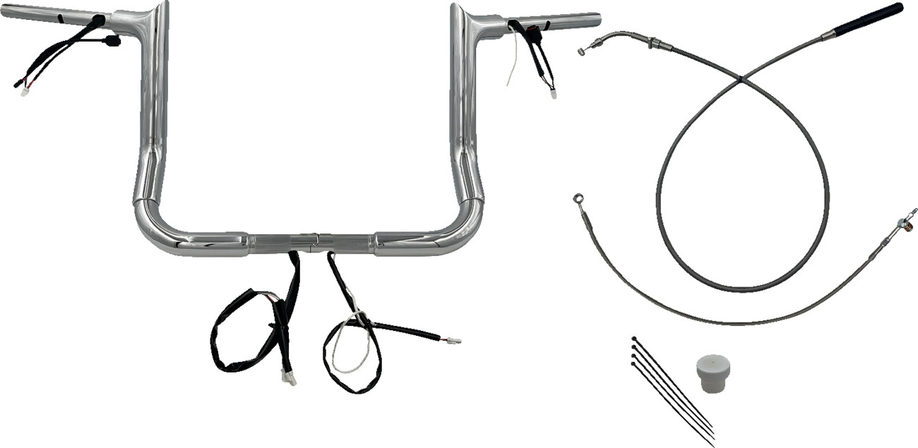 1-1/2" EZ Install Pointed Top Handlebar