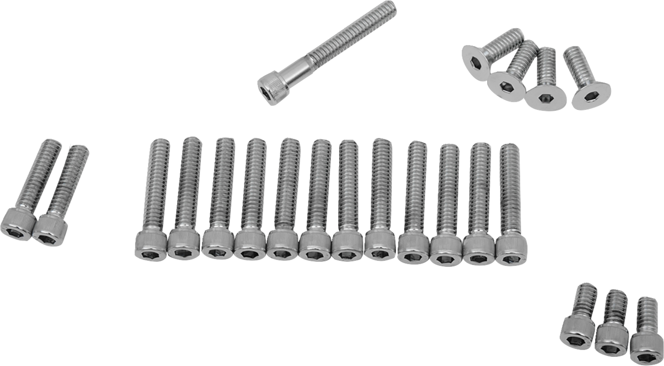 Drag Specialties Cam/Primary/Inspection/Derby Cover Bolt Set