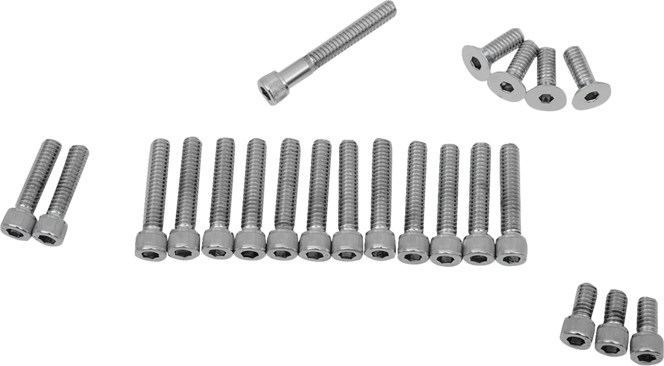 Drag Specialties Cam/Primary/Inspection/Derby Cover Bolt Set