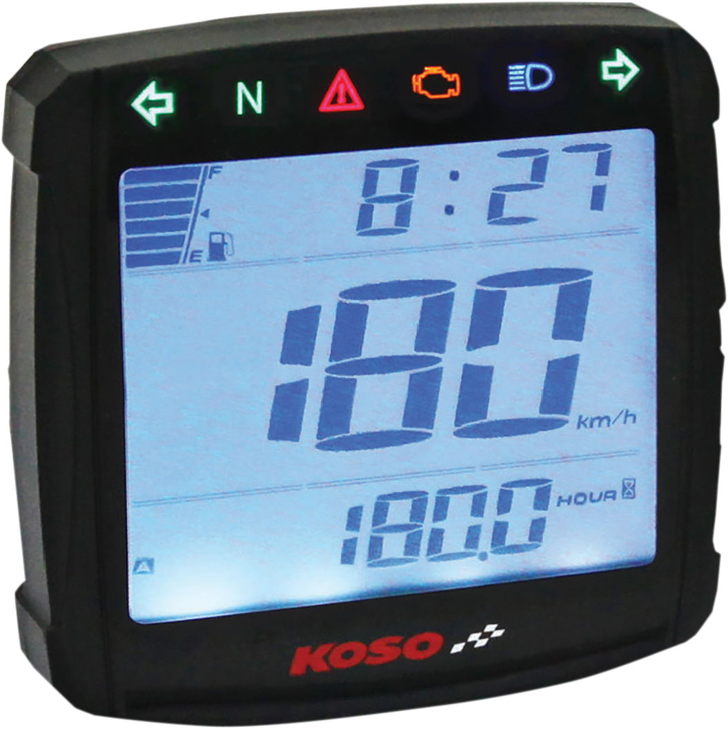 Koso north america XR-01S Speedometer - 2.94" L x 3.05" W x 0.94" D