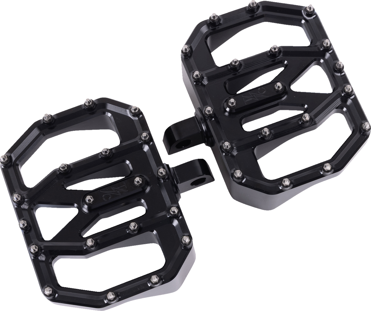 Thrashin supply co. Mini Aggressor Floorboards - Black - Rear Harley Davidson