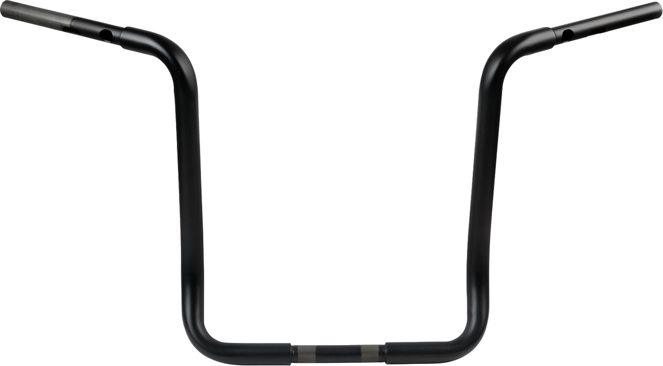 Drag specialties Handlebar - Buffalo - Ape Hanger - 17" - TBW - Flat Black 2023-2024 Harley Davidson FLHXSE CVO Street Glide / 2024-2024 Harley Davidson FLHX Street Glide