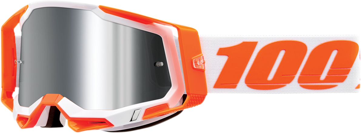 100% Racecraft 2 Goggles - Mirrored Lens - Closeout
