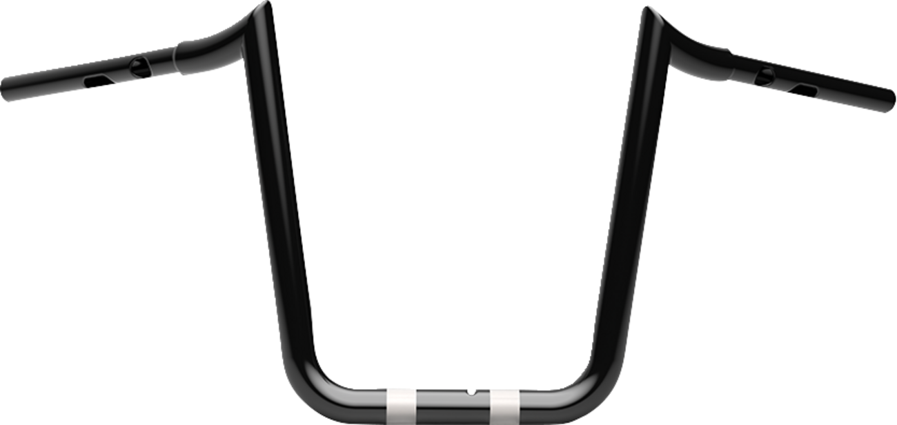 La choppers 1-1/4" Prime Ape Handlebar - 12" - Black Harley Davidson