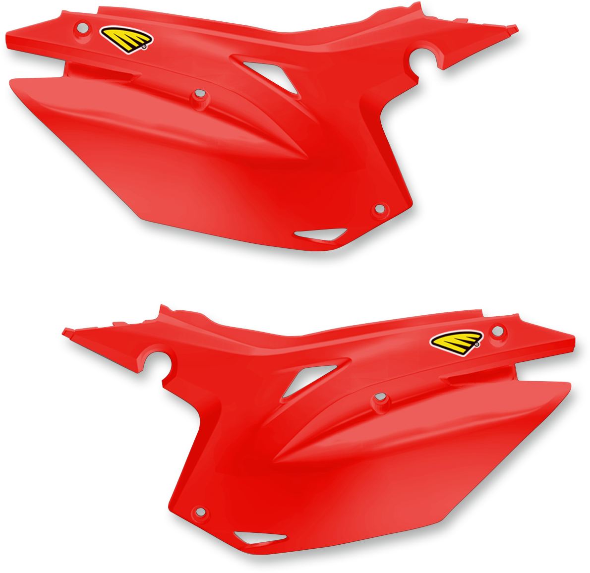 Cycra Side Panels - Red - CRF 250R/450R 2013-2017 Honda CRF250R / 2013-2017 Honda CRF450R