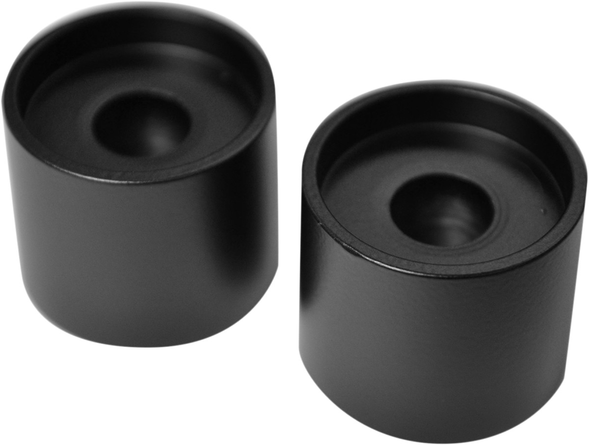 La choppers Handlebar Riser Extensions - 1" x 1-1/4" - Flat Black