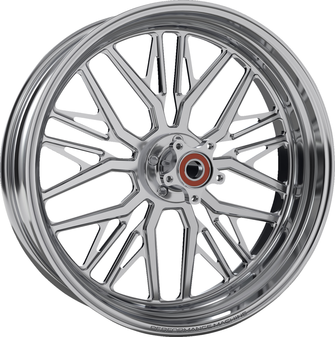 Performance Machine Nivis 18" Phatour Front Wheel For Harley Touring 2008-2026