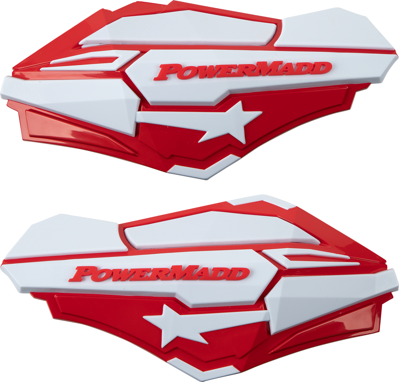 Powermadd Sentinel Handguards - Red/White