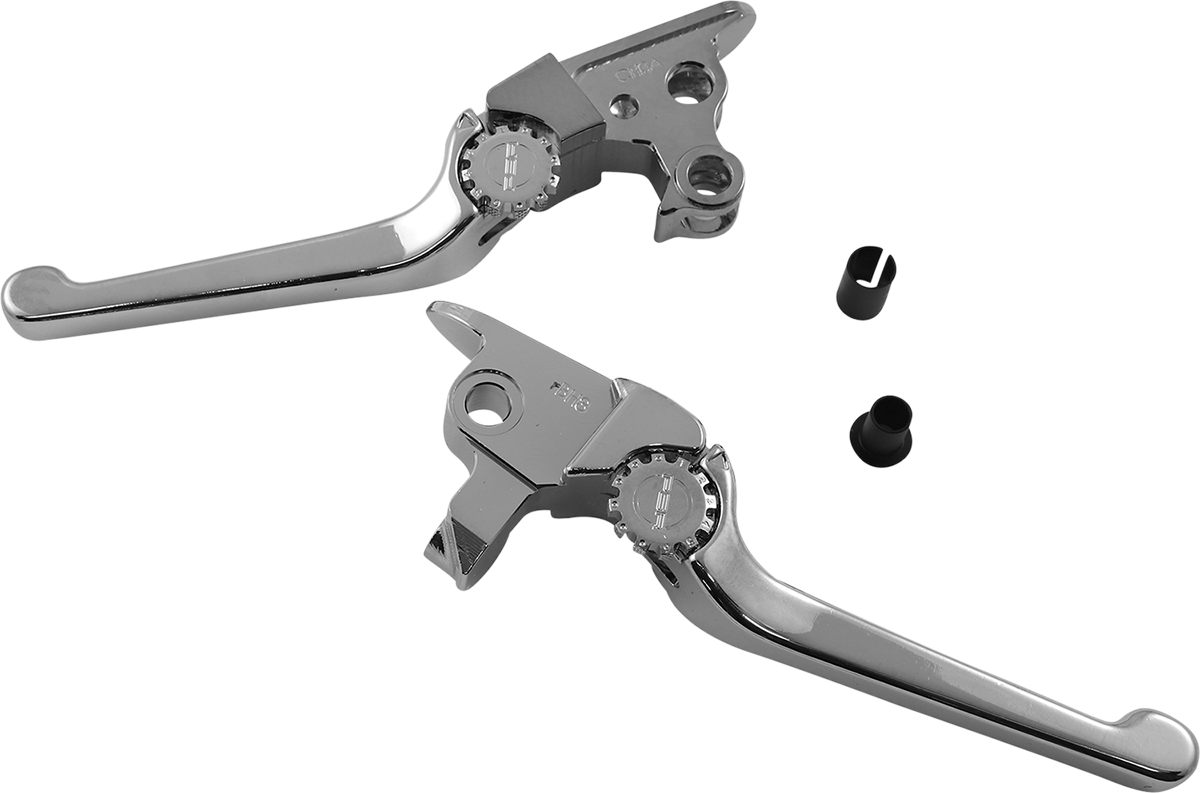 Psr Anthem Adjustable Lever Set for Harley Models - Chrome Harley Davidson