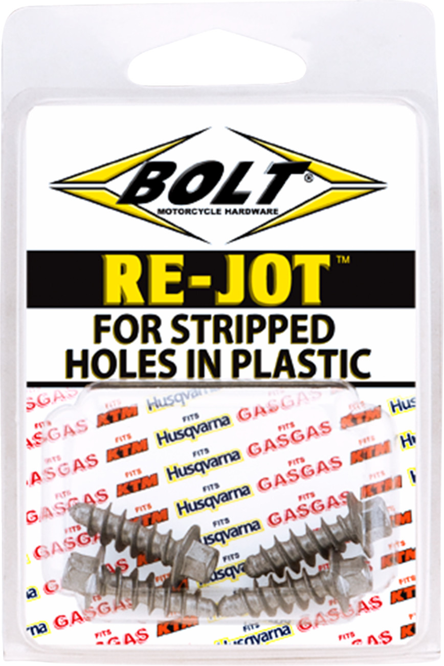 Bolt Hardware Euro Re-Jot Body Panel Screws
