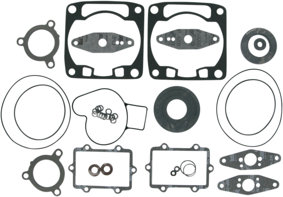 Vertex Complete Engine Gasket Kit with Oil Seals Snowmobile 2010 Arctic Cat CFR 8 128", 2009-2011 Arctic Cat Crossfire 6 141", 2006-2008 Arctic Cat Crossfire 6 136"