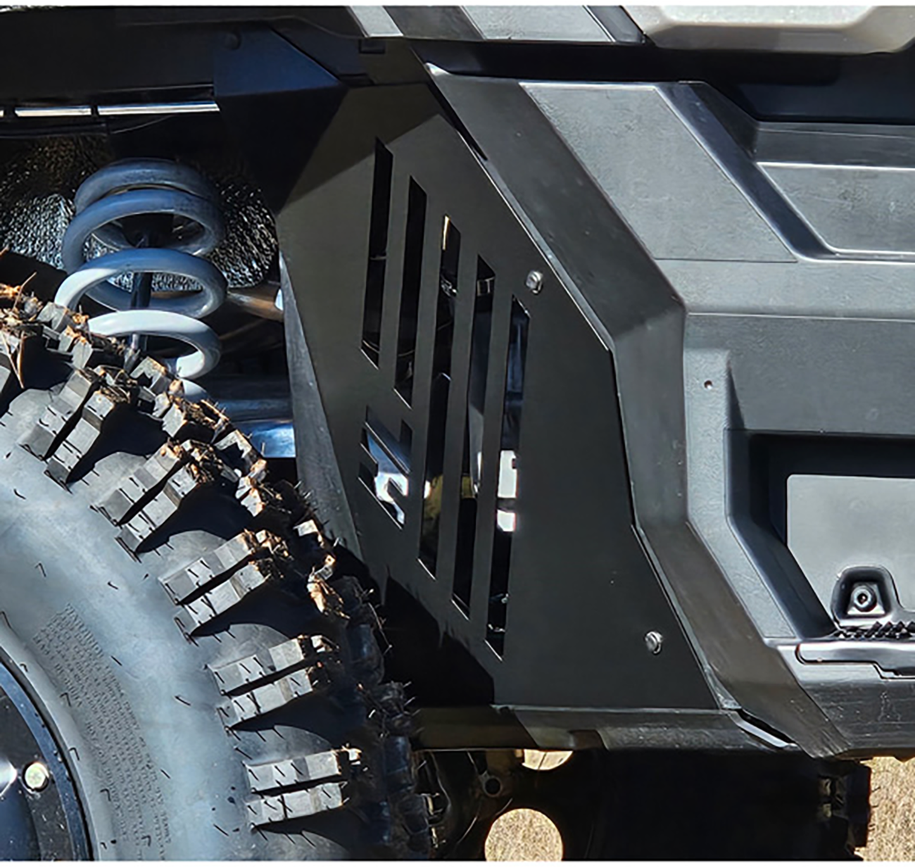 High Lifter Rear Inner Wheel Well Cover Polaris Ranger XD 1500 / XD 1500 Crew 2024-2025