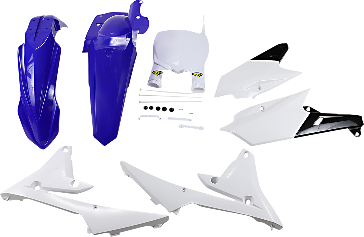 Cycra 5 Piece Replica Body Kit - OE White/Blue/Black - YZ 250F/450F 2014-2018 Yamaha YZ250F / 2014-2017 Yamaha YZ450F